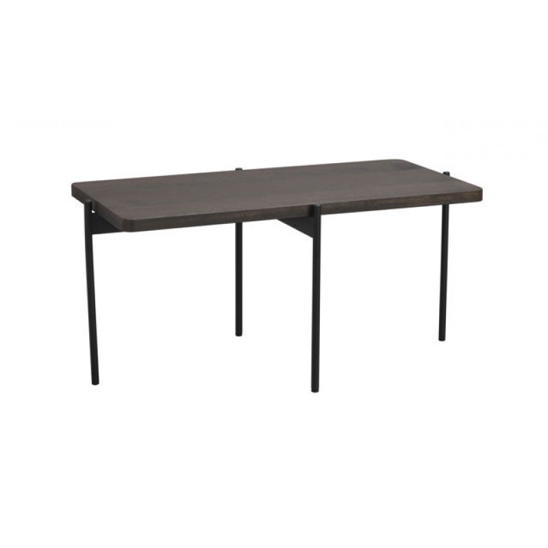 RO Shelton Coffee Table 95x50 Brown/Black